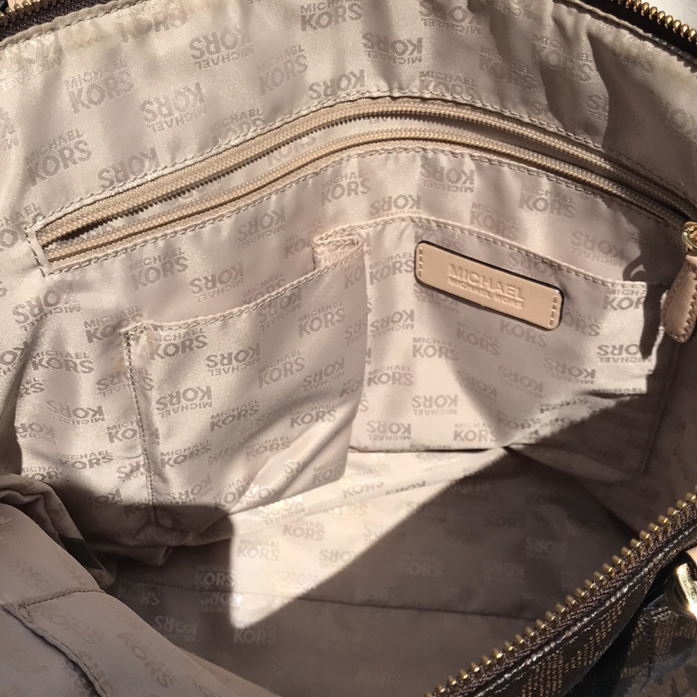 Michael Kors Brown Tote Bag - Picture 6 of 9